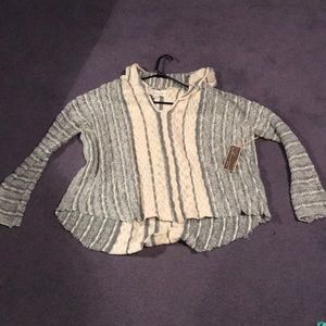 Grey and Cream Vintage Havana sweater